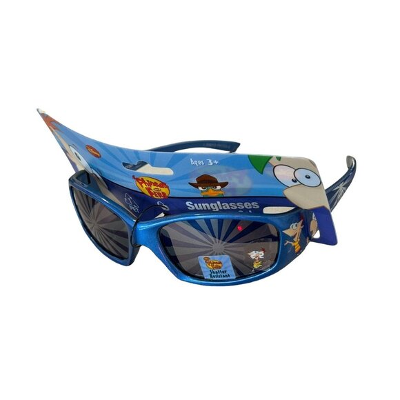 PHINEAS AND FERB CHILDREN'S Blue SUNGLASSES NEW